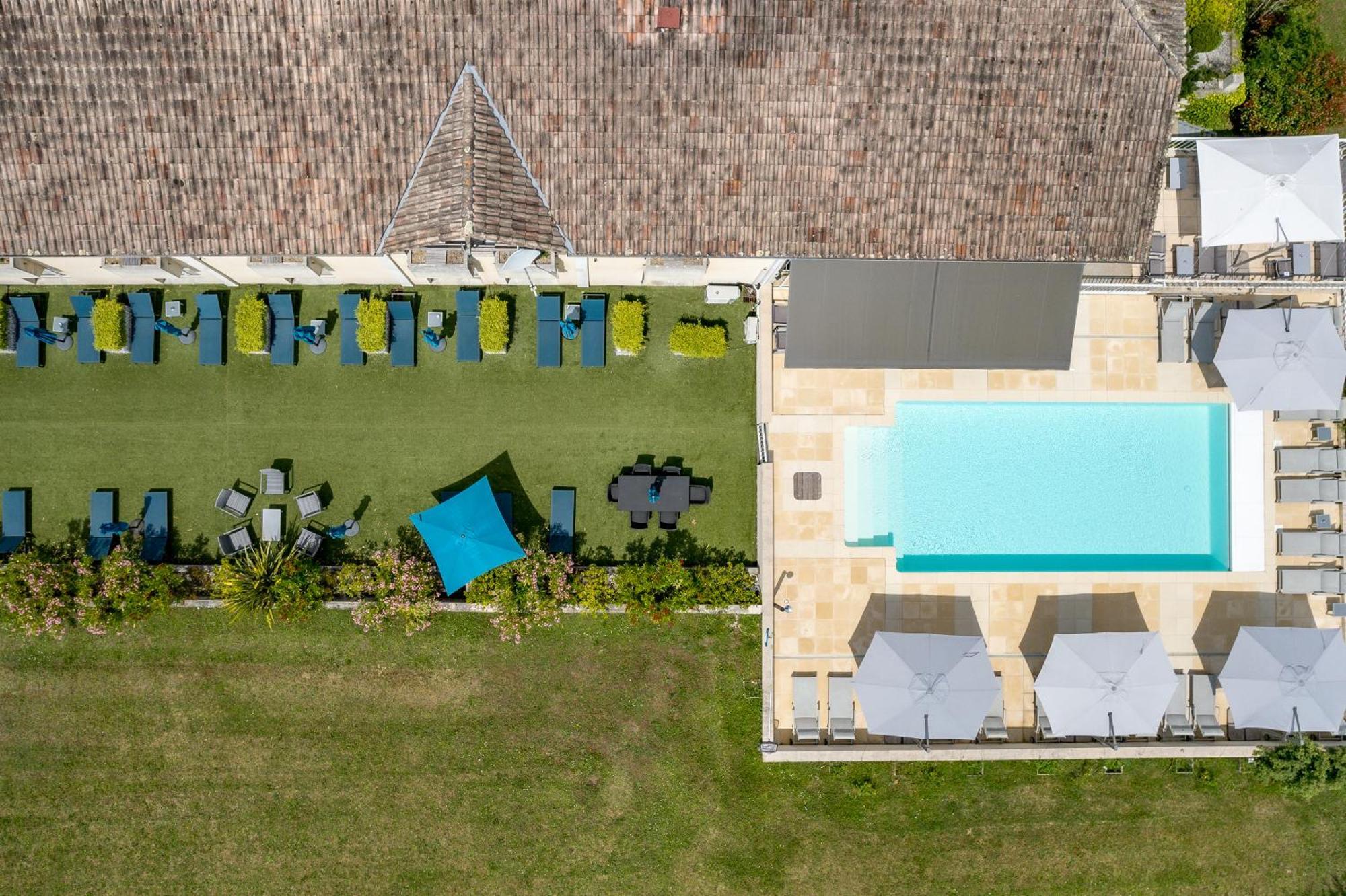 Pey La Tour - Logis Hotels & Restaurant Salleboeuf エクステリア 写真